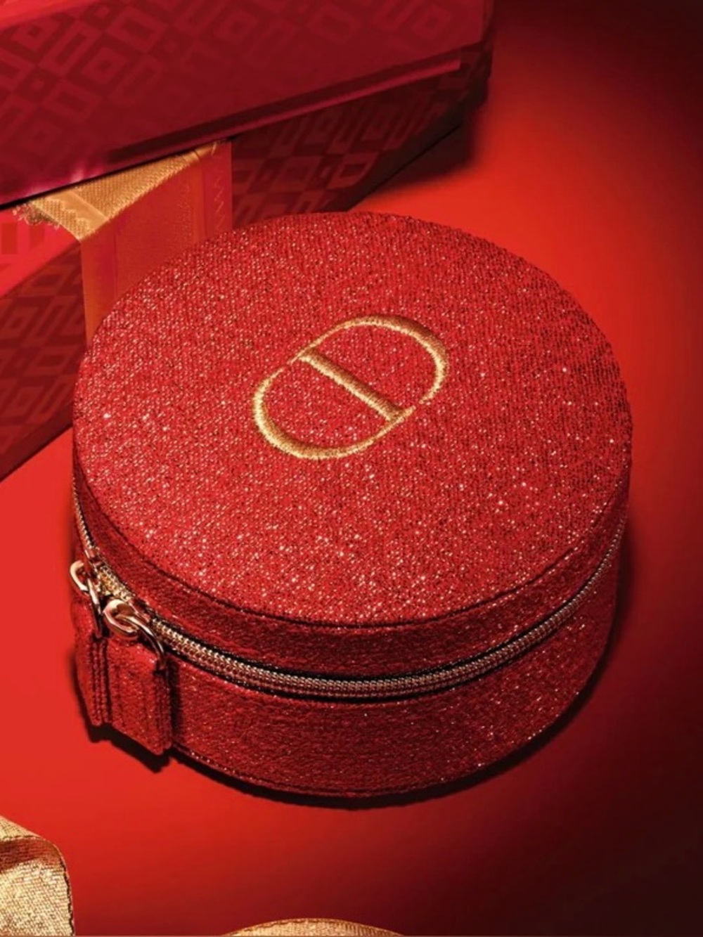 Dior Chinese New Year Jewelry Travel Pouch